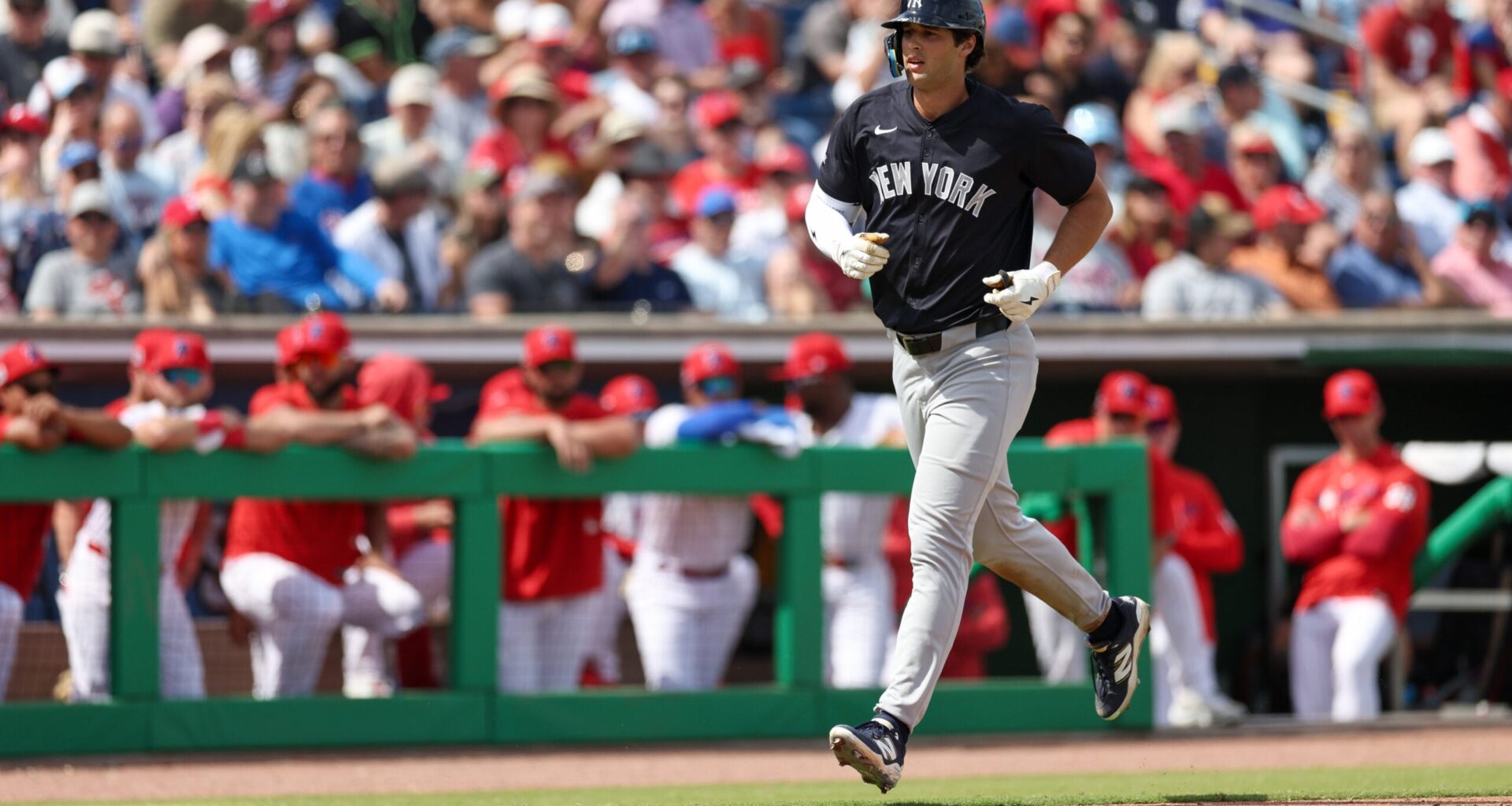 Yankees' star outfield prospect listed as possible trade bait