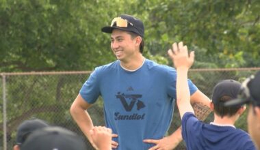 Hawaii’s Aiva Arquette hosts free keiki baseball clinic at Sandlot Classic