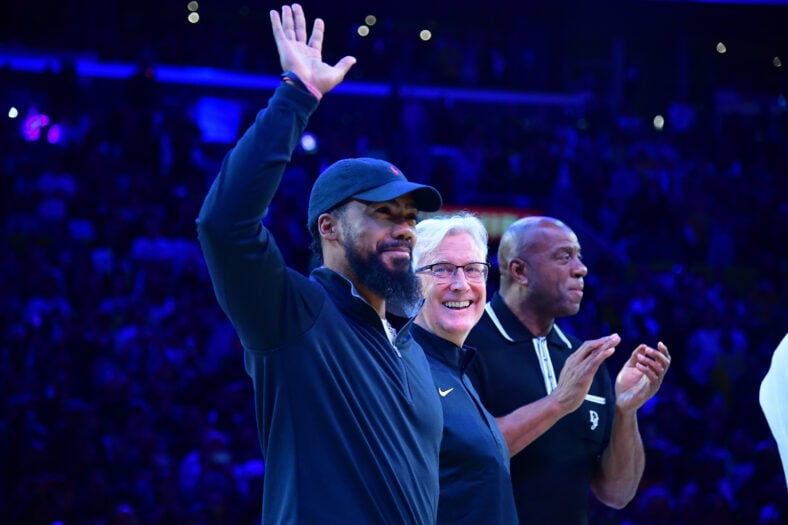 NBA: San Antonio Spurs at Los Angeles Lakers