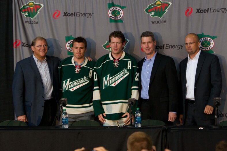 NHL: Minnesota Wild Press Conference