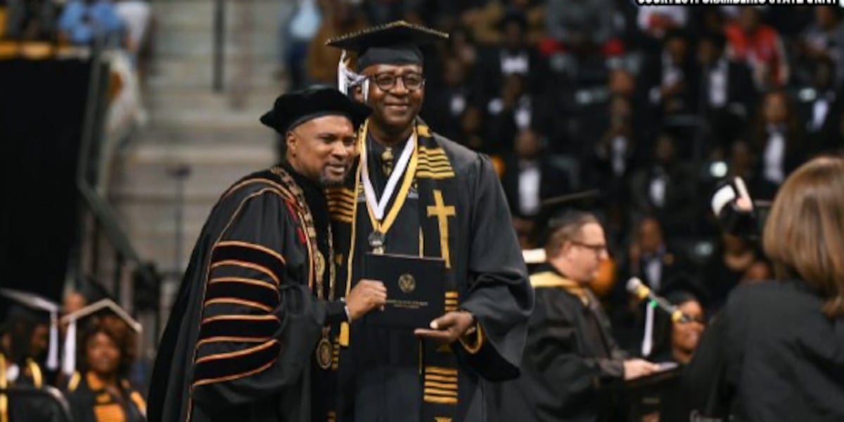 Bastrop native and Grambling baseball legend earns college degree after nearly five decades