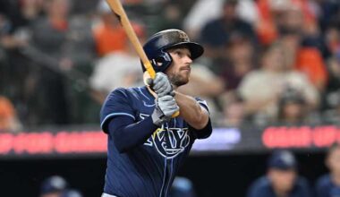 Pirates acquire All-Star 2B Brandon Lowe in three-team trade involving the Rays and the Astros