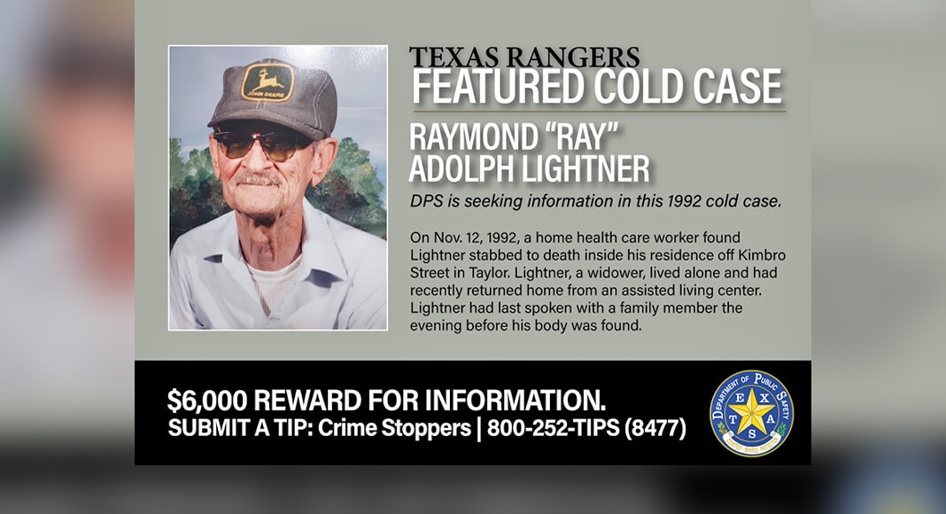 Texas Rangers Seek Tips in Murder of Williamson Co. Senior