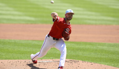 Arizona Diamondbacks starting pitcher Michael Soroka...