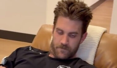 Philadelphia Phillies star Bryce Harper has THIRD of his blood removed in health procedure during MLB offseason