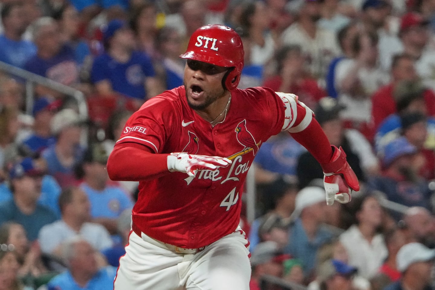 Newly acquired Willson Contreras is expected to be start at first base for the Red Sox next season.