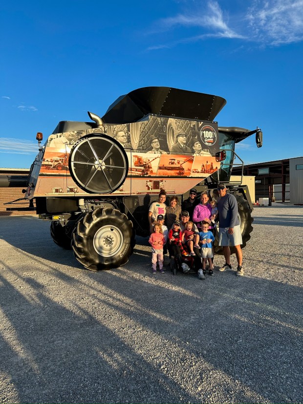 The Stammen family during the centennial celebration for North Star Hardware and Implements in 2024.(Stammen family)