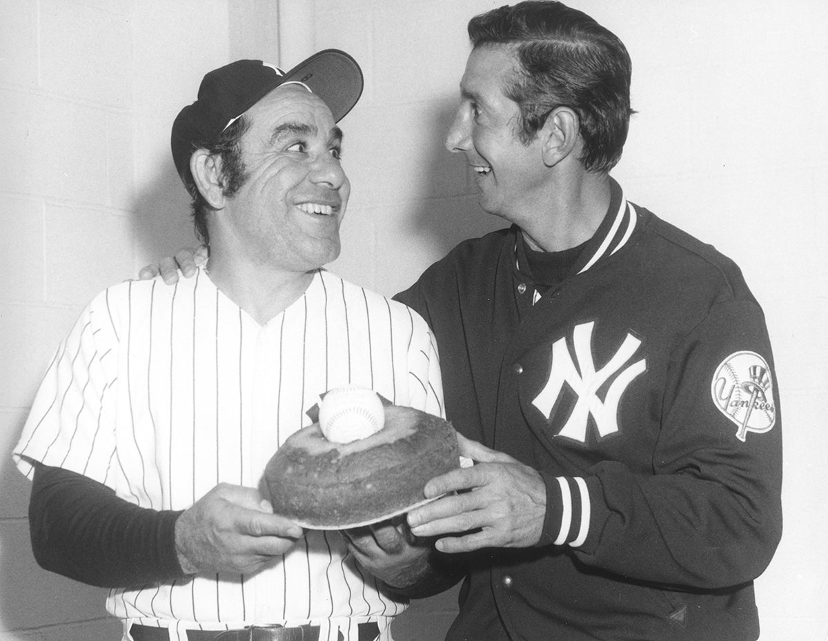Yogi Berra and Billy Martin