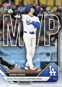topps 2025 MLB MVP Cards