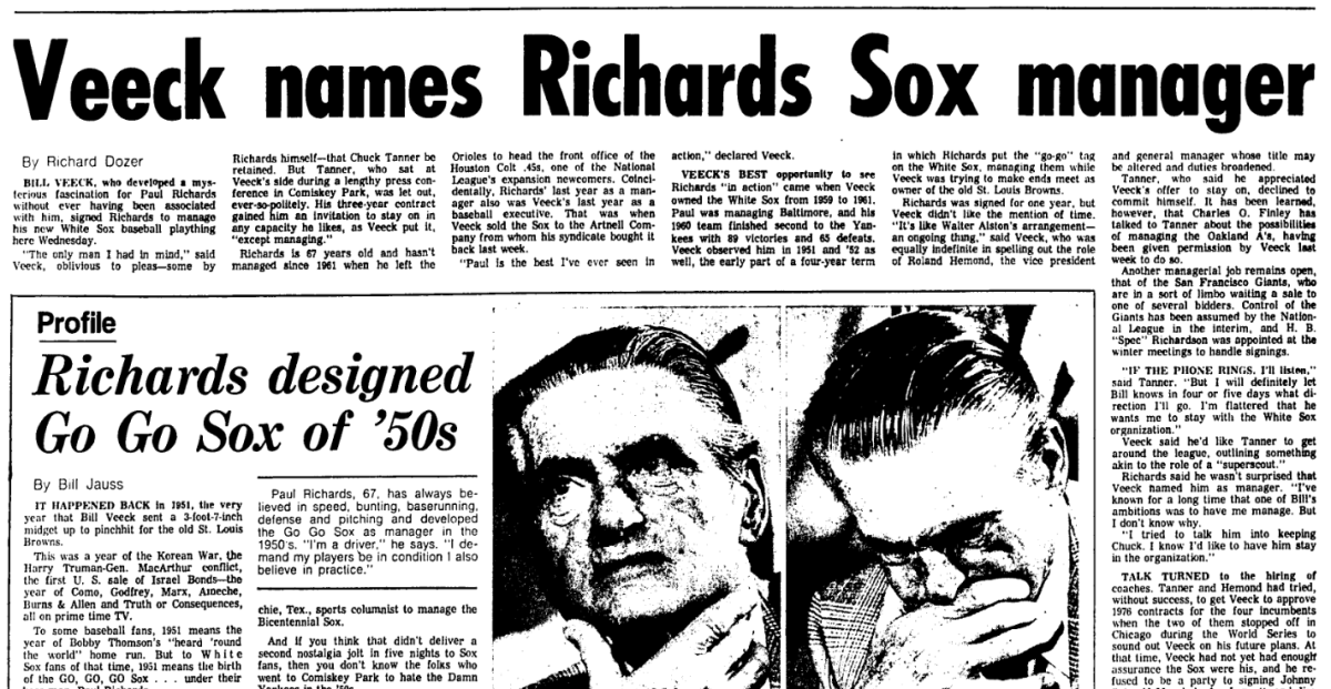 Today in Chicago White Sox History: December 17