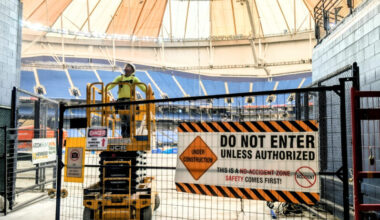 Trop interior repairs are ‘full speed ahead’