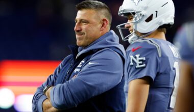 The Patriots have the coach (Mike Vrabel) and quarterback (Drake Maye), but is a championship this soon a little too much to expect?