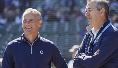 MLB: Cincinnati Reds at Chicago Cubs