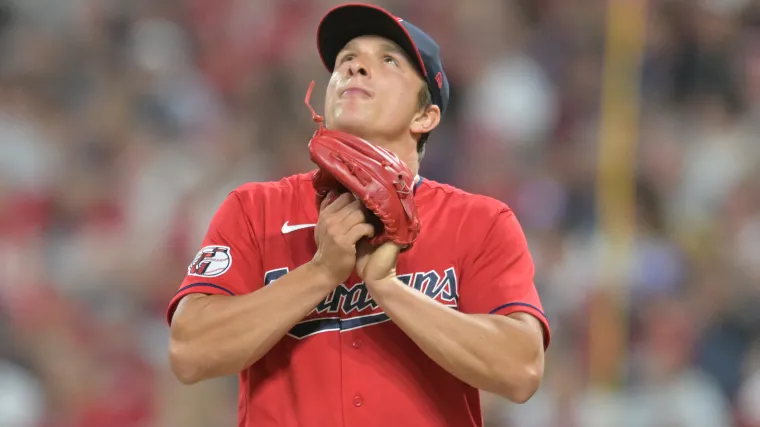 Guardians' ex-pitcher James Karinchak has signed a free agent contract with a new team image