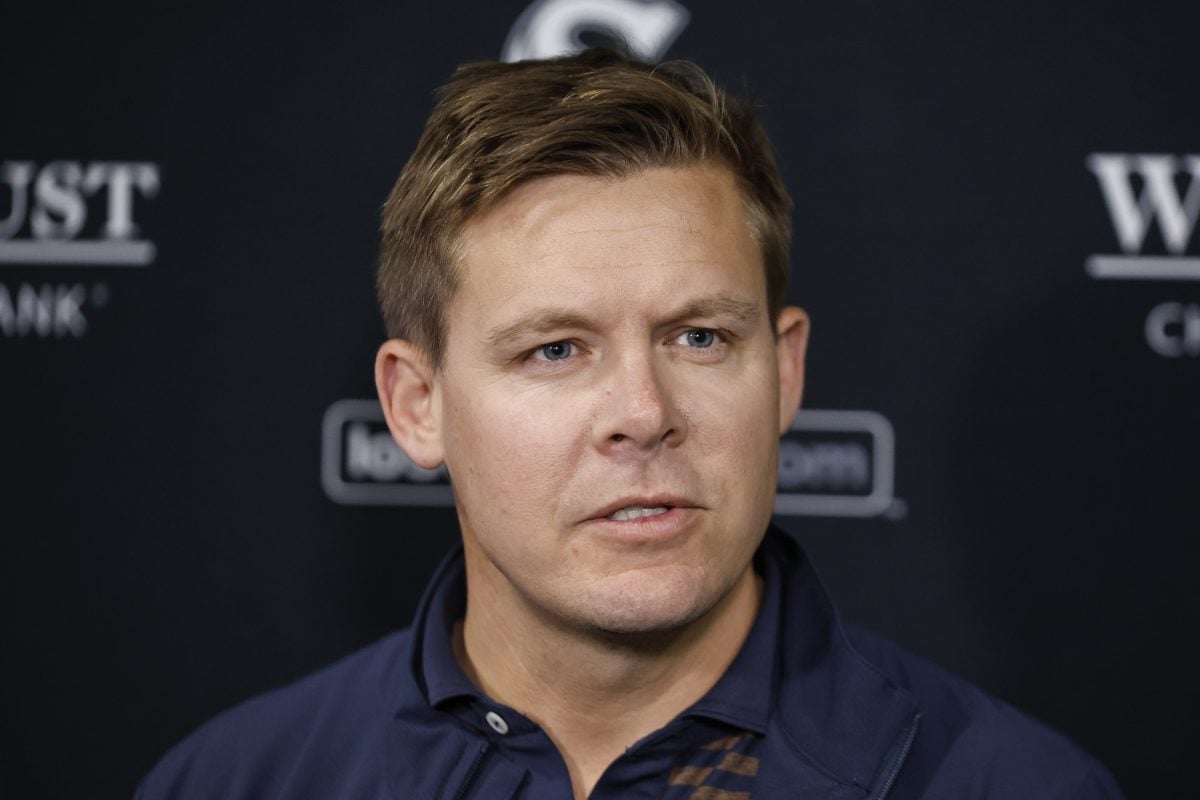 Getz Shuts Down Teel Trade Talk With Emoji, Outlines White Sox Offseason Plans