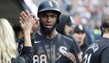 MLB: Chicago White Sox at Detroit Tigers Luis Robert Jr.