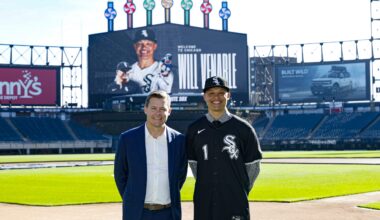 Chicago White Sox Chris Getz and Will Venable