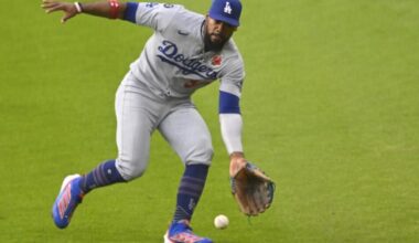 Dodgers possibly making change with Teoscar Hernández