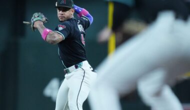 Ryan Dunn Ketel Marte Phoenix Suns Arizona Diamondbacks pregame warmups