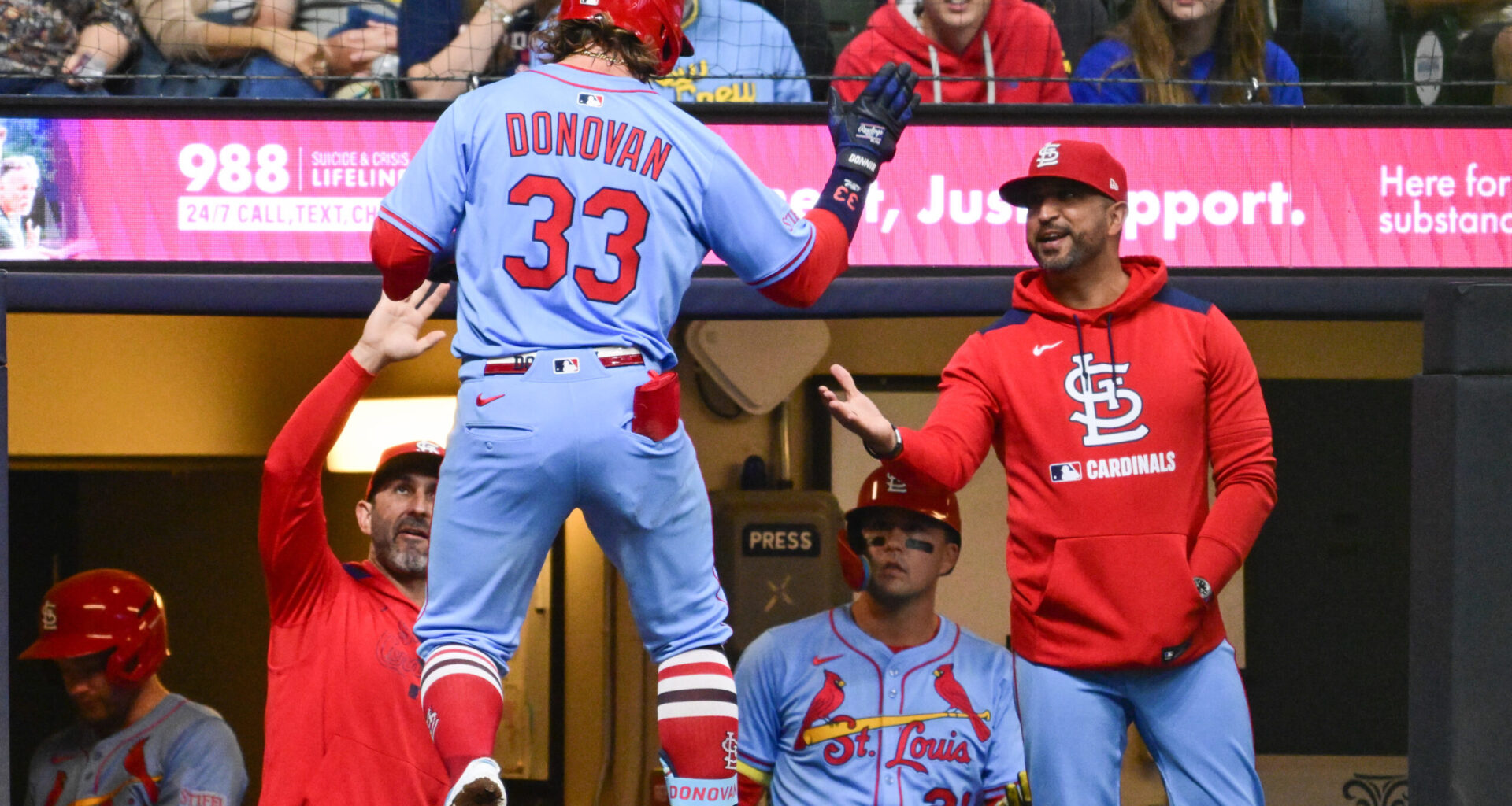 Brendan Donovan Sparks Royals Trade Buzz After BP Session