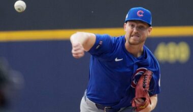 Chicago Cubs pitcher Michael Soroka