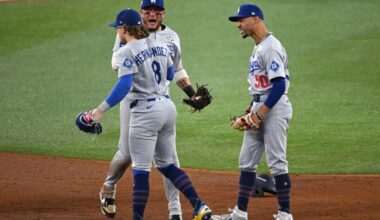 Best Dodgers Highlights of 2025: No. 3 Kiké Hernández, Miguel Rojas World Series Game 6 Double Play