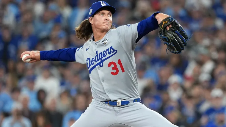Dodgers' Tyler Glasnow met his wife by throwing her a baseball with his phone number on it image