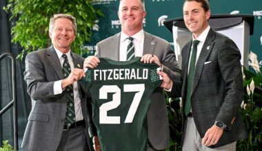 Dodgers part-owner reacts to Michigan State hiring Pat Fitzgerald