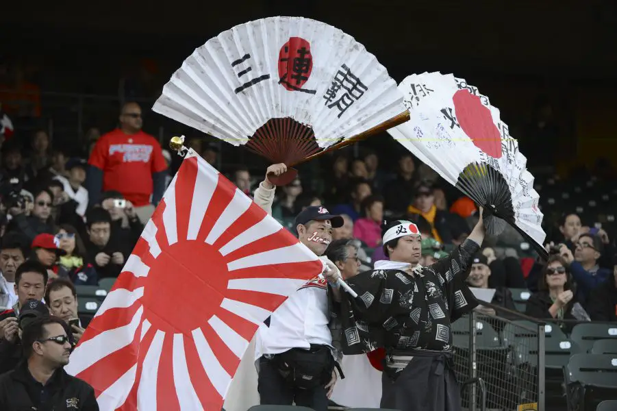 Japanese baseball fans