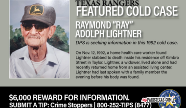 Texas Rangers seek tips in murder of Williamson Co. senior