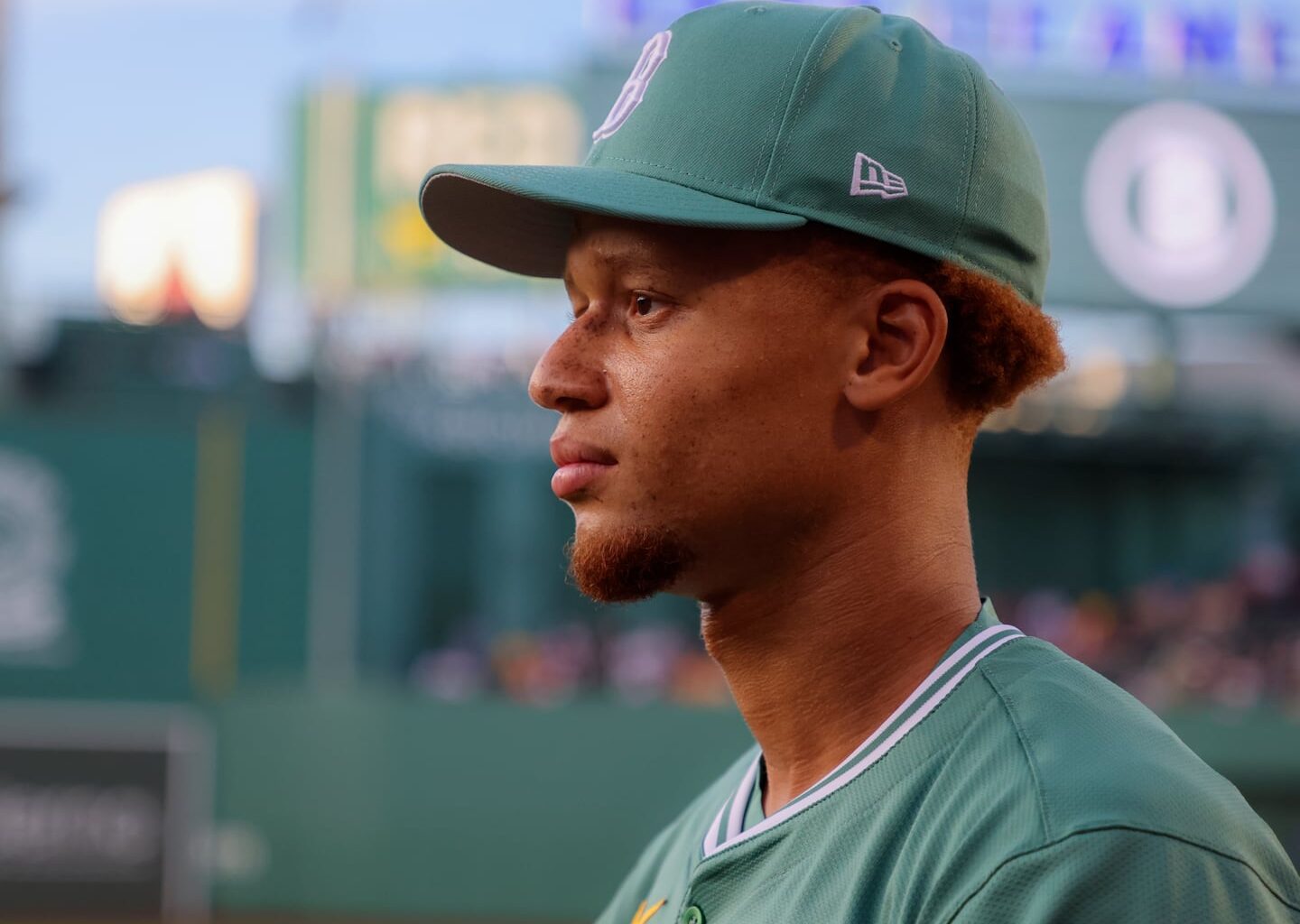 Kristian Campbell made his debut in the Puerto Rican Winter League on Saturday.