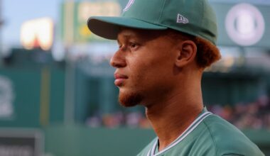 Kristian Campbell made his debut in the Puerto Rican Winter League on Saturday.