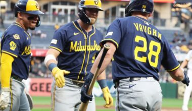 Depth Check: What Do the Brewers Have at First Base? - Brewers