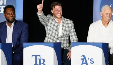 Rays land No. 2 overall pick in 2026 Draft Lottery