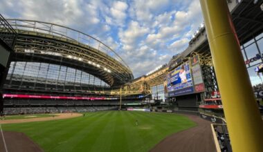 American Family Field in 2022. Evan Casey/WPR