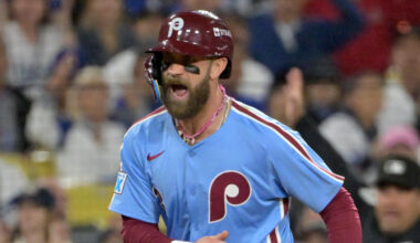 Bryce Harper takes a swipe at team president Dave Dombrowski