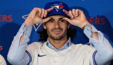 Blue Jays continue hunt for more adds after introducing Dylan Cease 
