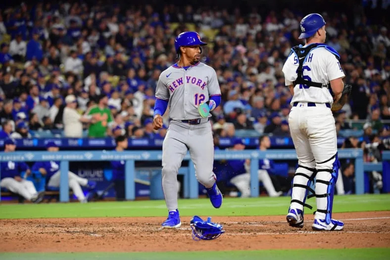 MLB: New York Mets at Los Angeles Dodgers