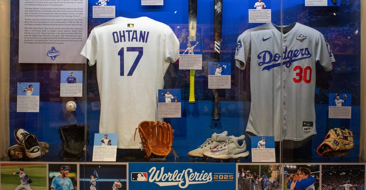 Dodgers news: 2025 World Series win celebrated at Hall of Fame