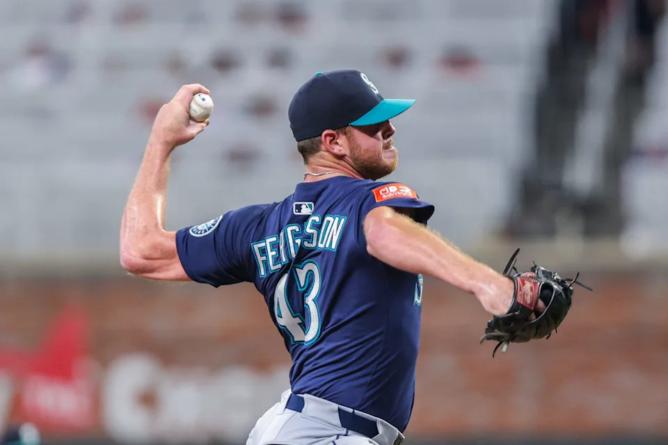 Caleb Ferguson, the newest Reds reliever, gave up five earned runs in three appearances (3 2/3 innings) for Seattle in the playoffs this past fall.