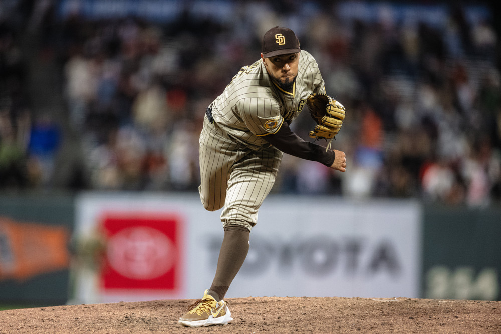 MLB: AUG 11 Padres at Giants