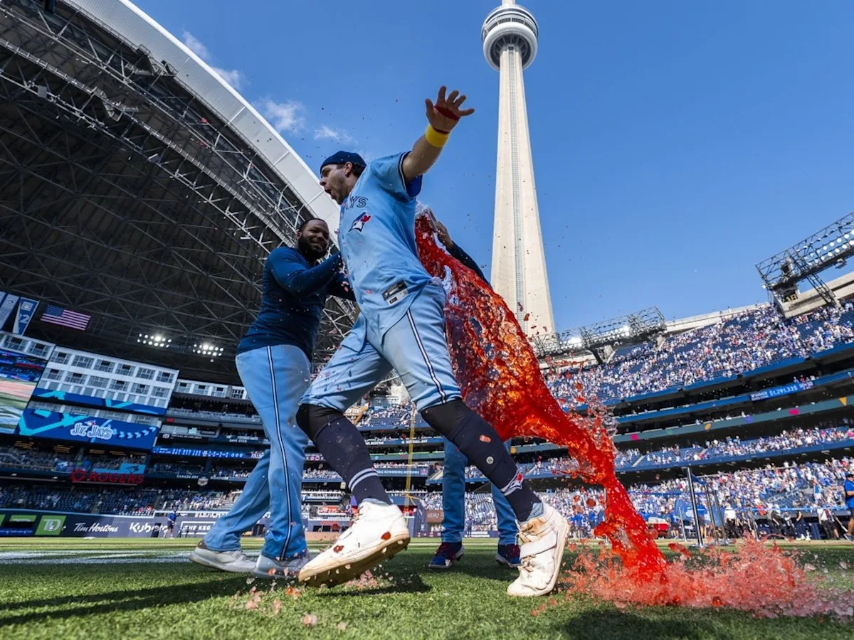Blue Jays' Ernie Clement fires up fans at Sabres game