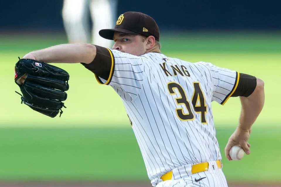 Michael King. Credit: David Frerker-Imagn Images.