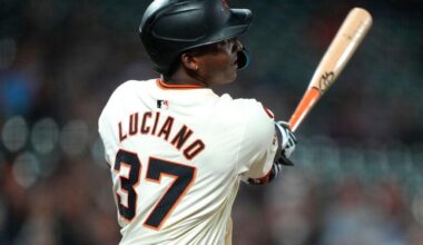 Pittsburgh Pirates claim outfielder Marco Luciano off waivers from San Francisco Giants