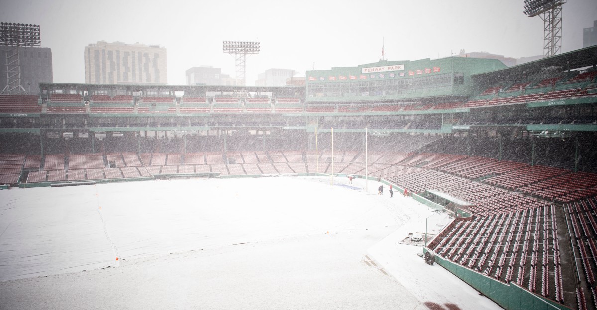 Have you ever played baseball in the snow?