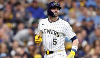 A look at the Brewers outfield after the departure of Isaac Collins