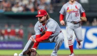 Is Alec Burleson the Cardinals first baseman of the future?