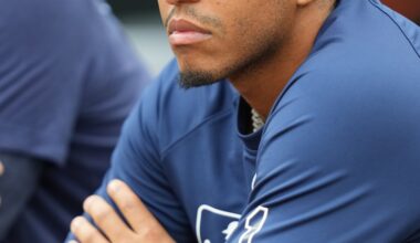 Who replaces Brandon Lowe at 2B?