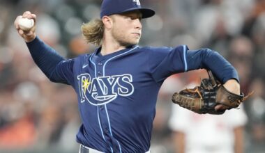 Rays trade RHP Shane Baz to Orioles in massive haul