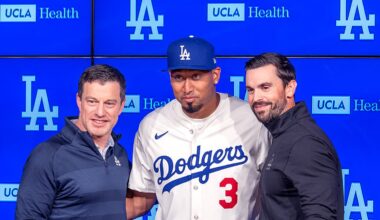'I'm looking to win,' Edwin Díaz officially joins the LA Dodgers